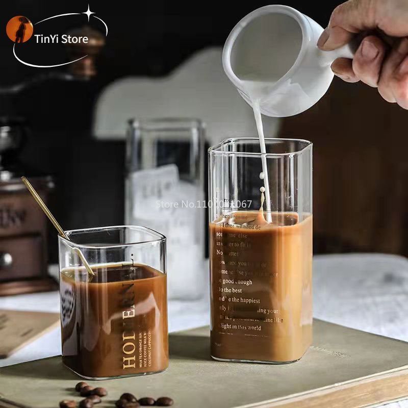 Transparent Coffee Cups Glass, Transparent Mugs Coffee Cups